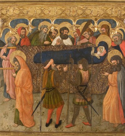 Virgin Borne to Burial by Master of Estopiñán